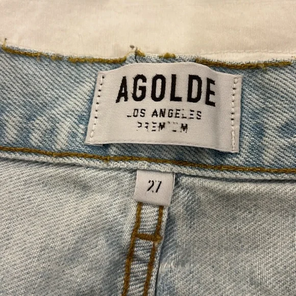 AGOLDE Jean distressed shorts size 27 - Picture 2 of 8
